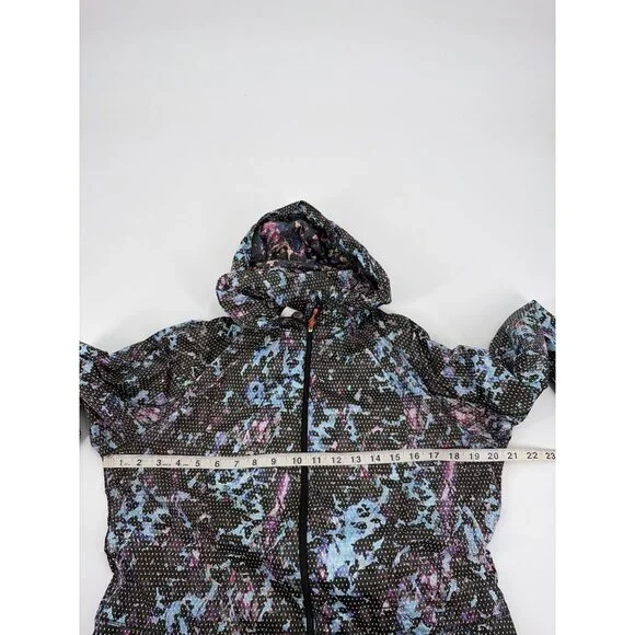 Lululemon Back Pack it Jacket Womens 10 Hood Running Outdoor Packable Athletic - Picture 7 of 8